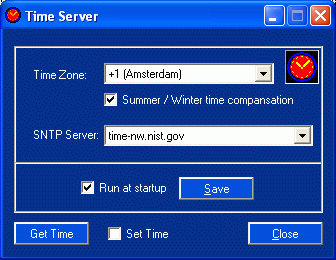 TimeSync Main Screen